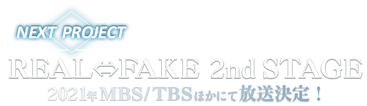 REAL⇔FAKE 2ndSTAGE